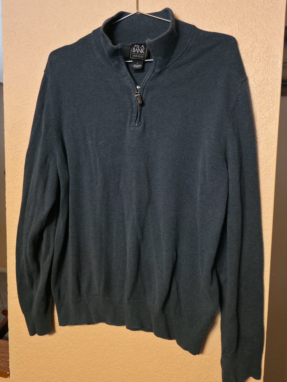 Jos. A. Bank Quarter Zip 100% Pima Cotton